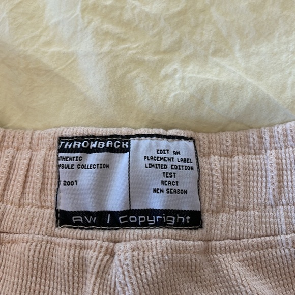 ASOS Public Desire waffle boxer shorts in beige - Picture 7 of 8